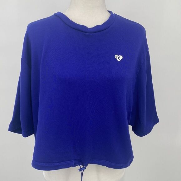 Women’s Best Cropped 2XL drawstring Waist sweatshirt - Picture 1 of 5